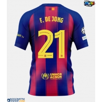 Moški Nogometni dresi Barcelona Frenkie de Jong #21 Domači 2025-26 Kratek Rokav